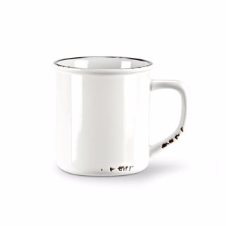 14oz Enamel Mug (White)