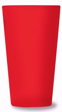 Picture of Arc 16oz Spectrum Mixing Glass (Red Frosted Spray)